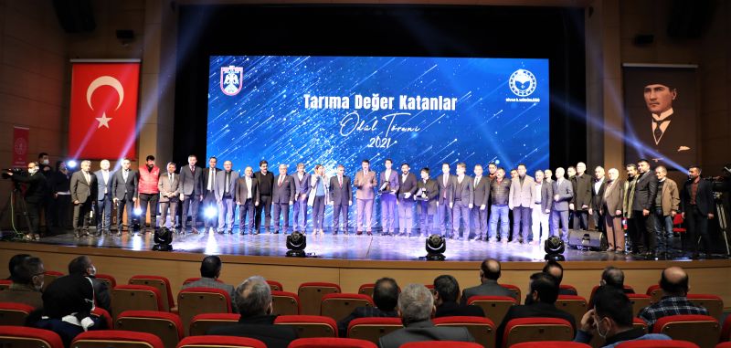 2021 TARIMA DEĞER KATANLAR ÖDÜL TÖRENİ