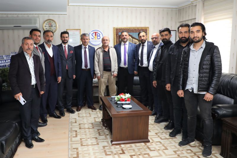 BORSAMIZ ÜYELERİNDEN YÖNETİM KURULUMUZA HAYIRLI OLSUN ZİYARETLERİ